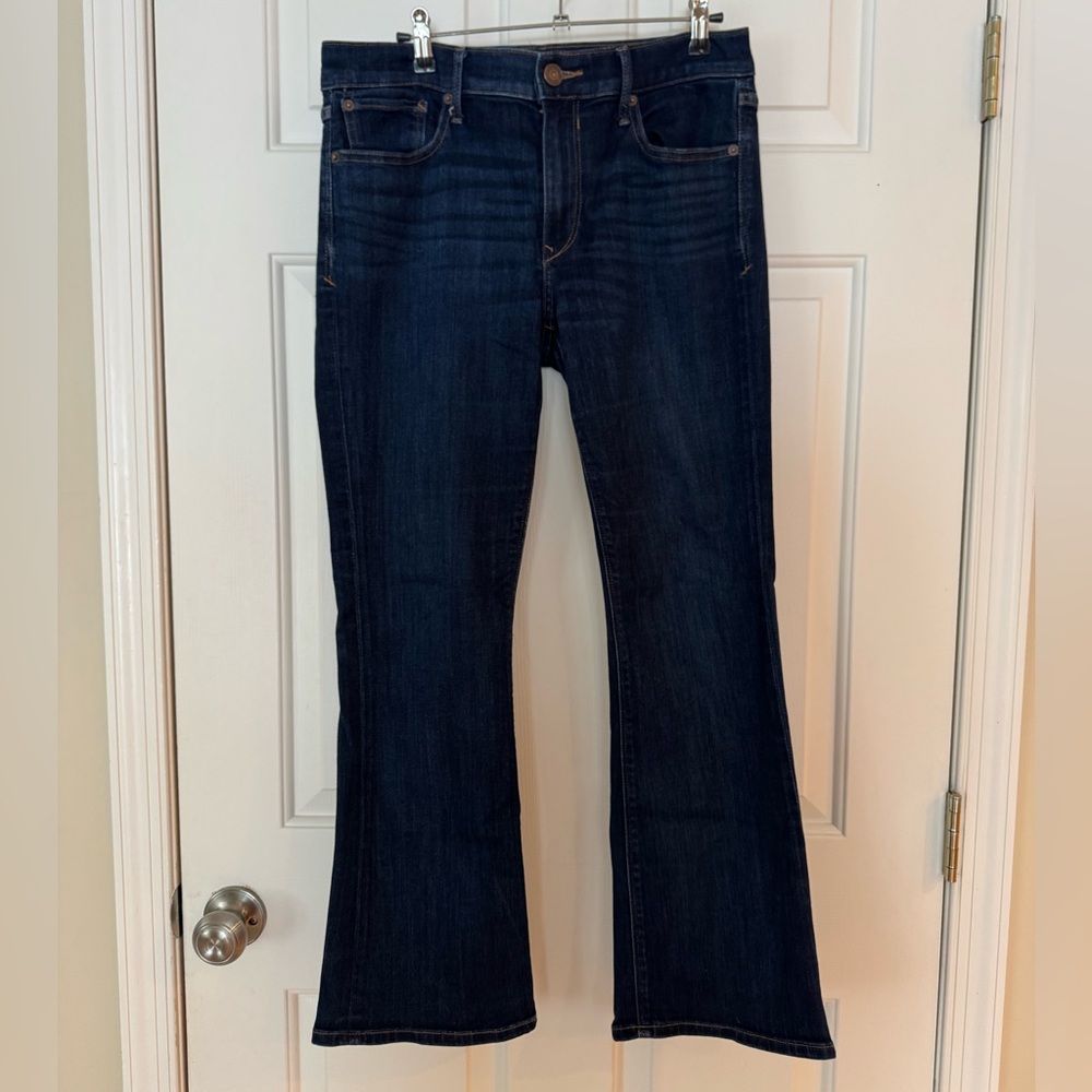 EXPRESS Mid Rise Bootcut Jeans, 10Short